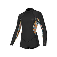 O'Neill Women's Bahia 2/1MM Back Zip L/S Spring Wetsuit