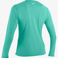 O'Neill Women's Basic Skins-2 Long Sleeve Sun Shirt Rash Guard