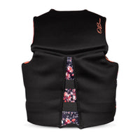 O'Brien Ladies Flex V-back Neoprene Vests CCGA Coral Floral 2026