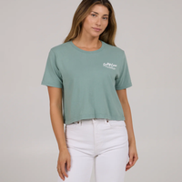 Fish Bowl Crop Tee