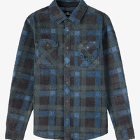 Glacier Plaid High Pile Superfleece