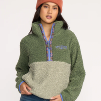 Horizon Mock Neck Half Zip Fleece
