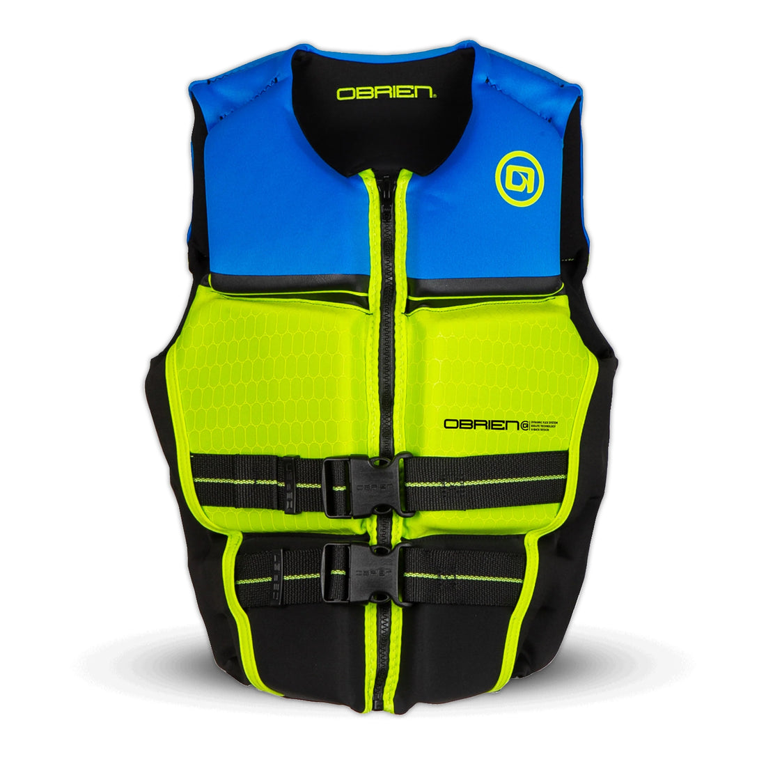 O'brien Junior V-Back Life Jacket Neoprene CCGA Blue/Green
