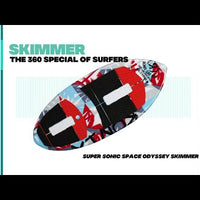 Ronix Super Sonic Space Odyssey Skimmer Kids Wakesurf Board 2024