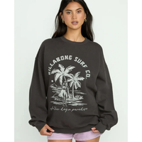 Ride In Oversized Crewneck Sweatshirt
