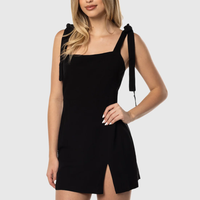 Shoulder Tie Dress