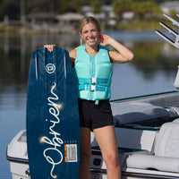 O'Brien Ladies Flex V-back Neoprene Vests CCGA Mint 2025