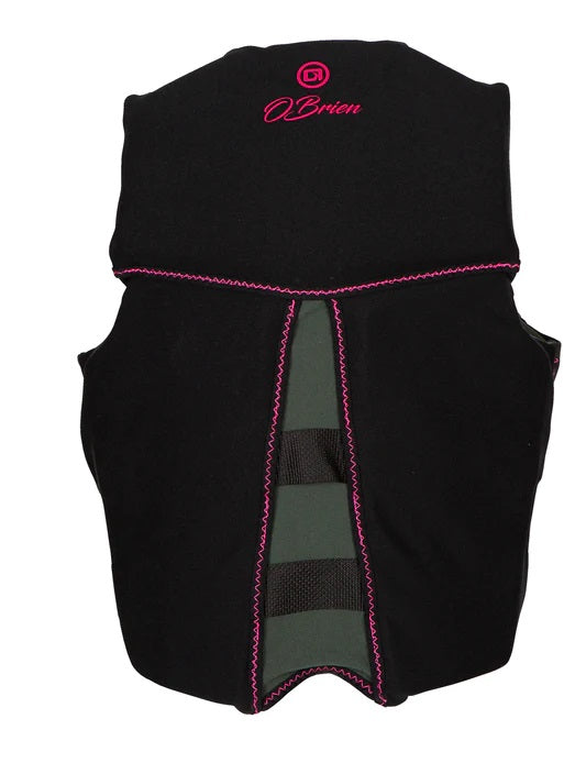 O'Brien Ladies Flex V-back Neoprene Vests CCGA Pink/Floral 2025