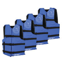 O'Brien General Purpose Life Jacket (4-Pack) 2026 Blue