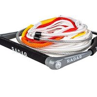 Radar Deep V 15" Suede Handle W/5 Sec Rope 2025 Silver/White