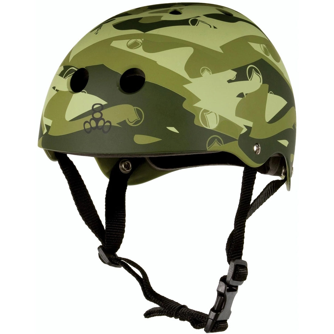 Liquid Force Flash Wake Helmet Camo Green