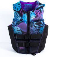 O'Brien Ladies Flex V-back Neoprene Vests CCGA Purple 2025