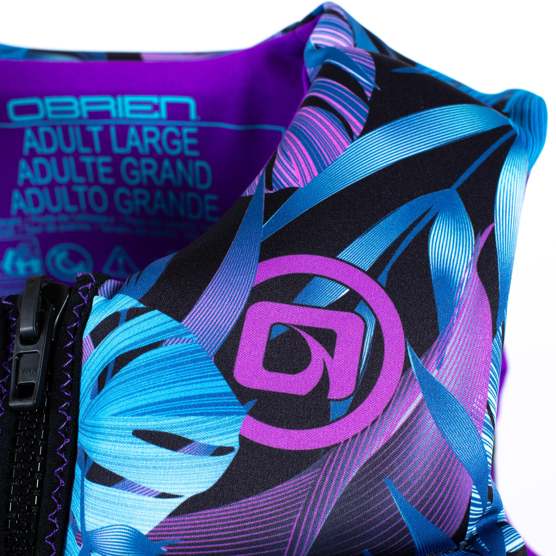 O'Brien Ladies Flex V-back Neoprene Vests CCGA Purple 2025