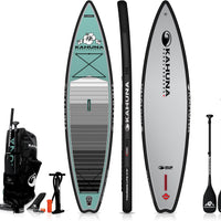 Kahuna 11' iSUP Touring Lite Sista Inflatible Sup W/Carbon Paddle + Bag + Pump 2024