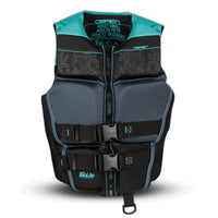 O'Brien Ladies Flex V-back Neoprene Vests CCGA Teal 2023