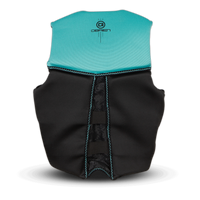 O'Brien Ladies Flex V-back Neoprene Vests CCGA Teal 2023