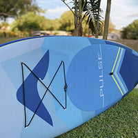 Pulse The Geod 2.0 Rec Tec 11' Paddle Board Pkg W/Paddle + Leash 2023