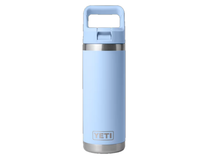 Yeti Rambler 18oz Colour Straw Bottle