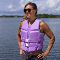 O'Brien Ladies Flex V-back Neoprene Vests CCGA Lavender 2026