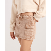 Delia Cargo Mini Skirt
