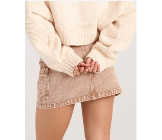 Delia Cargo Mini Skirt