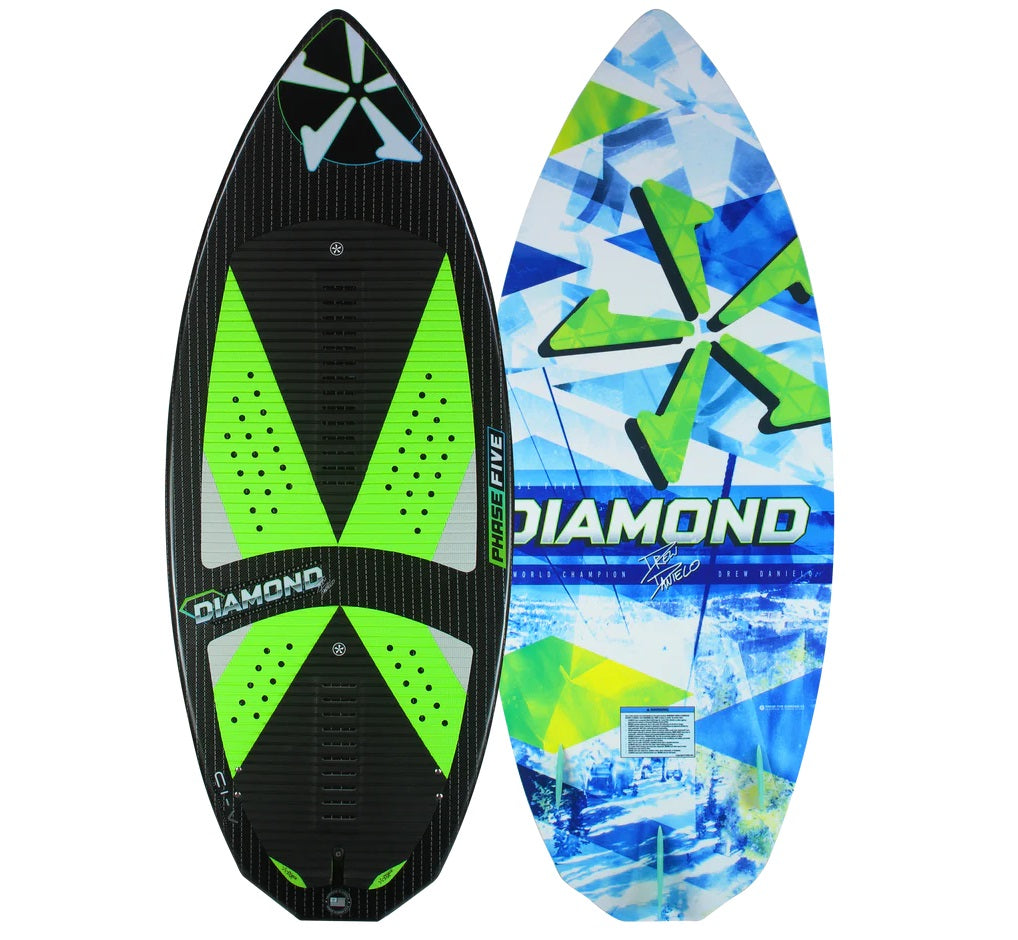 Phase Five Diamond Turbo Wakesurf Board 2023