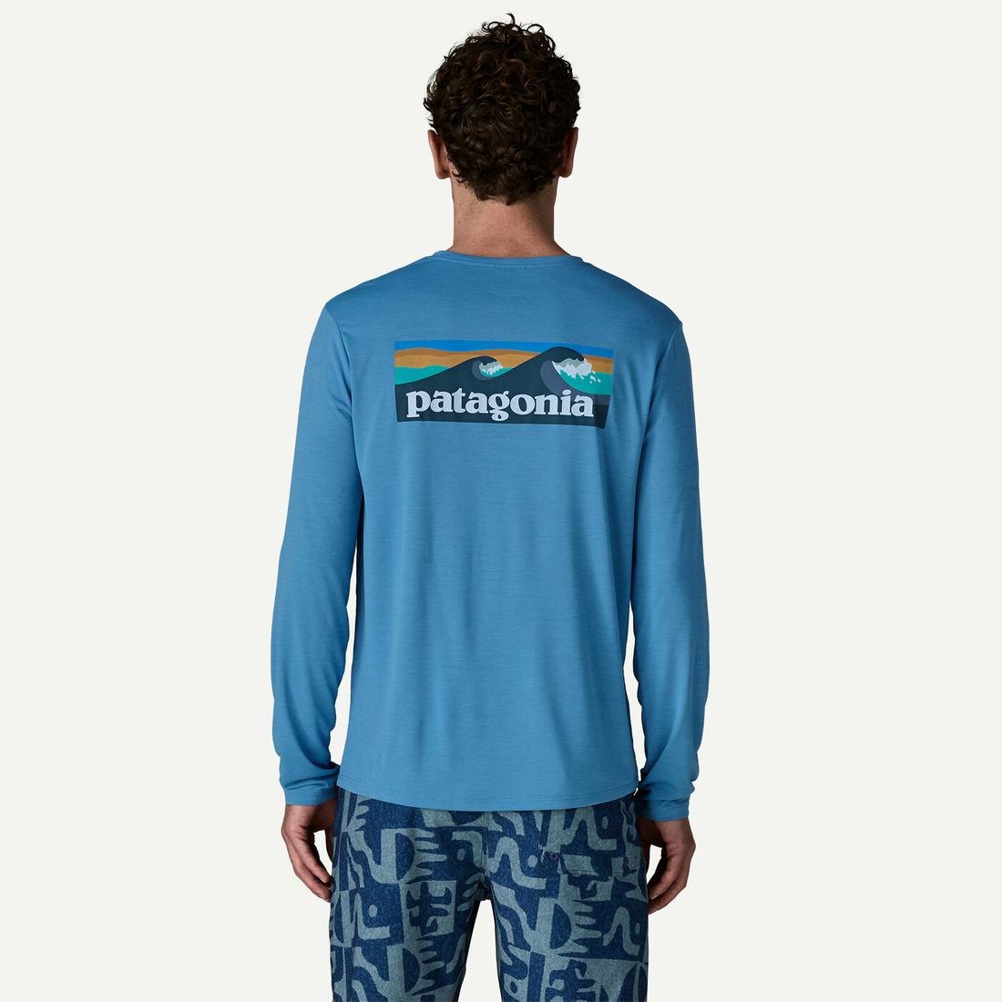 M's Long-Sleeved Capilene Cool Daily Shirt - Boardshort Logo