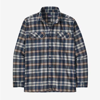 Patagonia Men's Long-Sleeved Organic Cotton Midweight Fjord Flannel Shirt