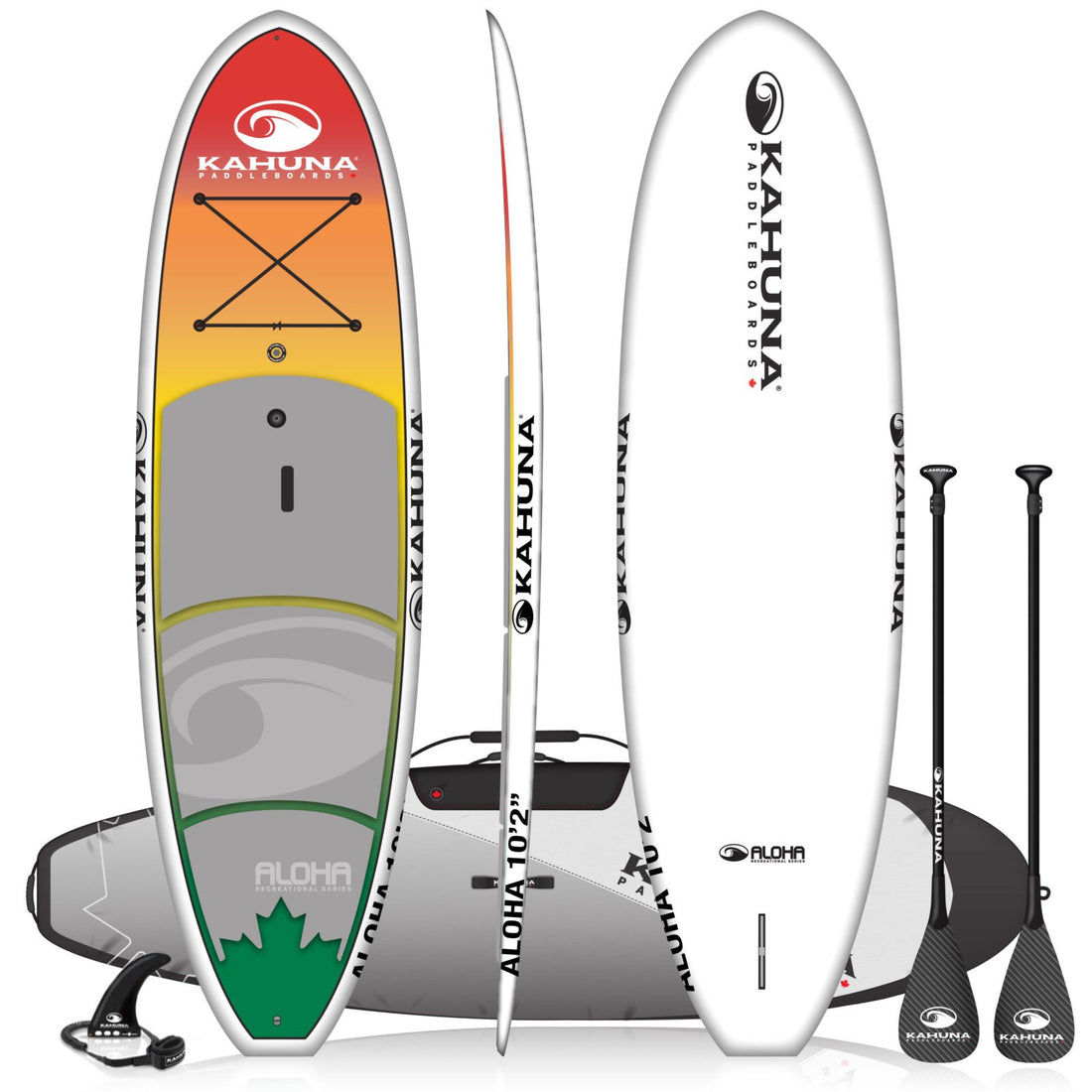 Kahuna Aloha 10'2" Sup Pkg. W/Paddle, Bag and Leash 2026