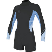 O'Neill Women's Bahia 2/1MM Back Zip L/S Spring Wetsuit