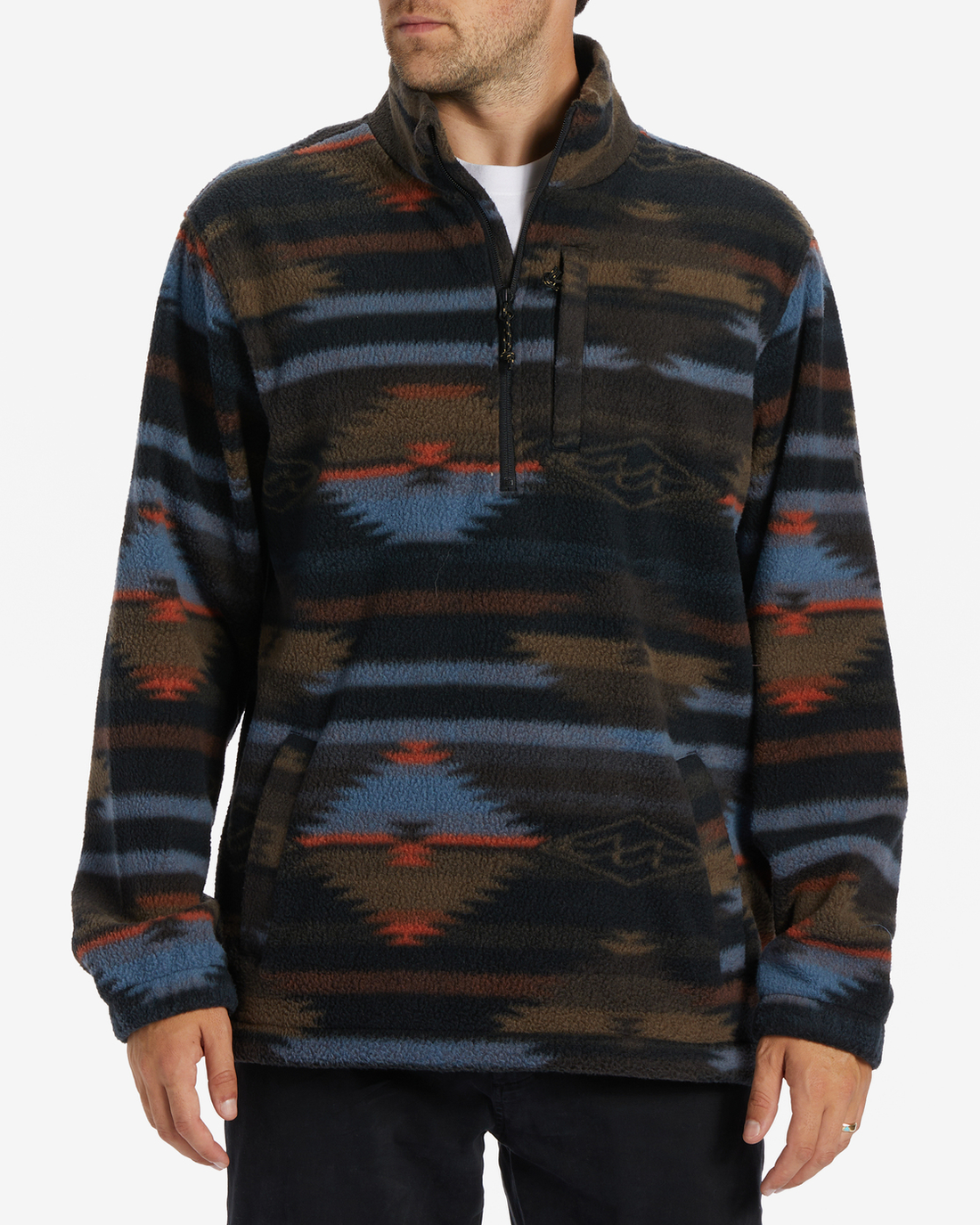 Billabong Boundary Mock Half Zip Pullover