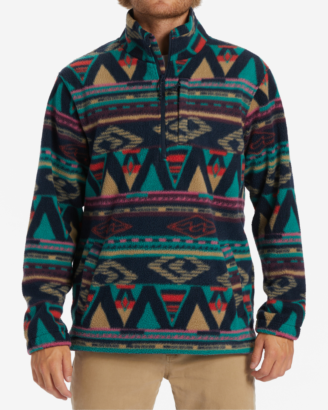 Billabong Boundary Mock Half Zip Pullover