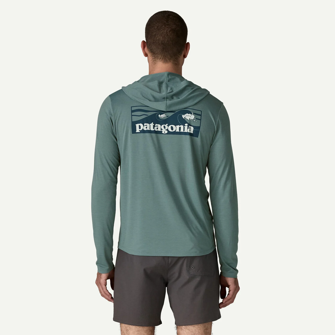 M's Capilene Cool Daily Hoody - Boardshort Logo