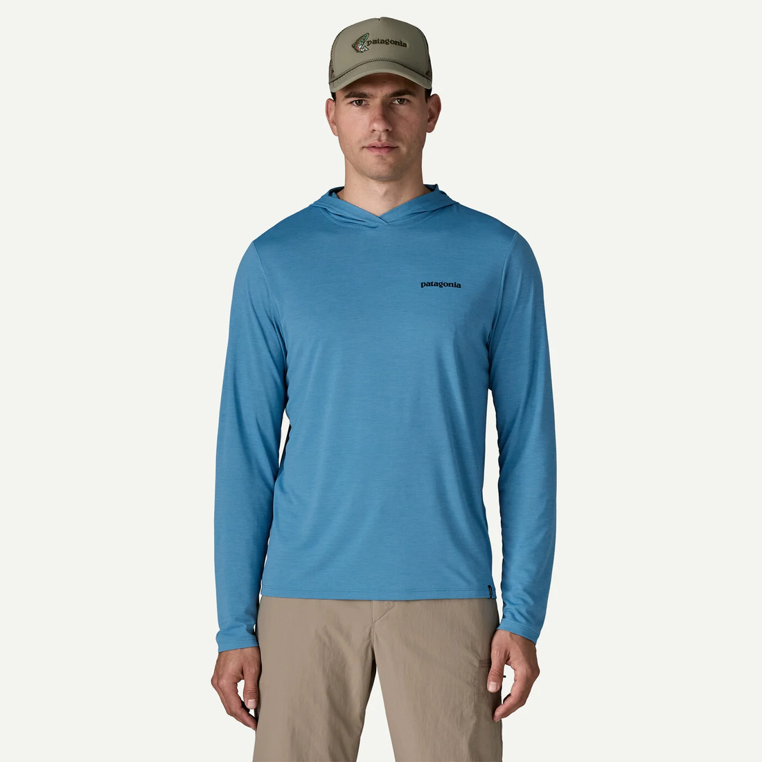 M's Capilene Cool Daily Hoody - Casting Logo
