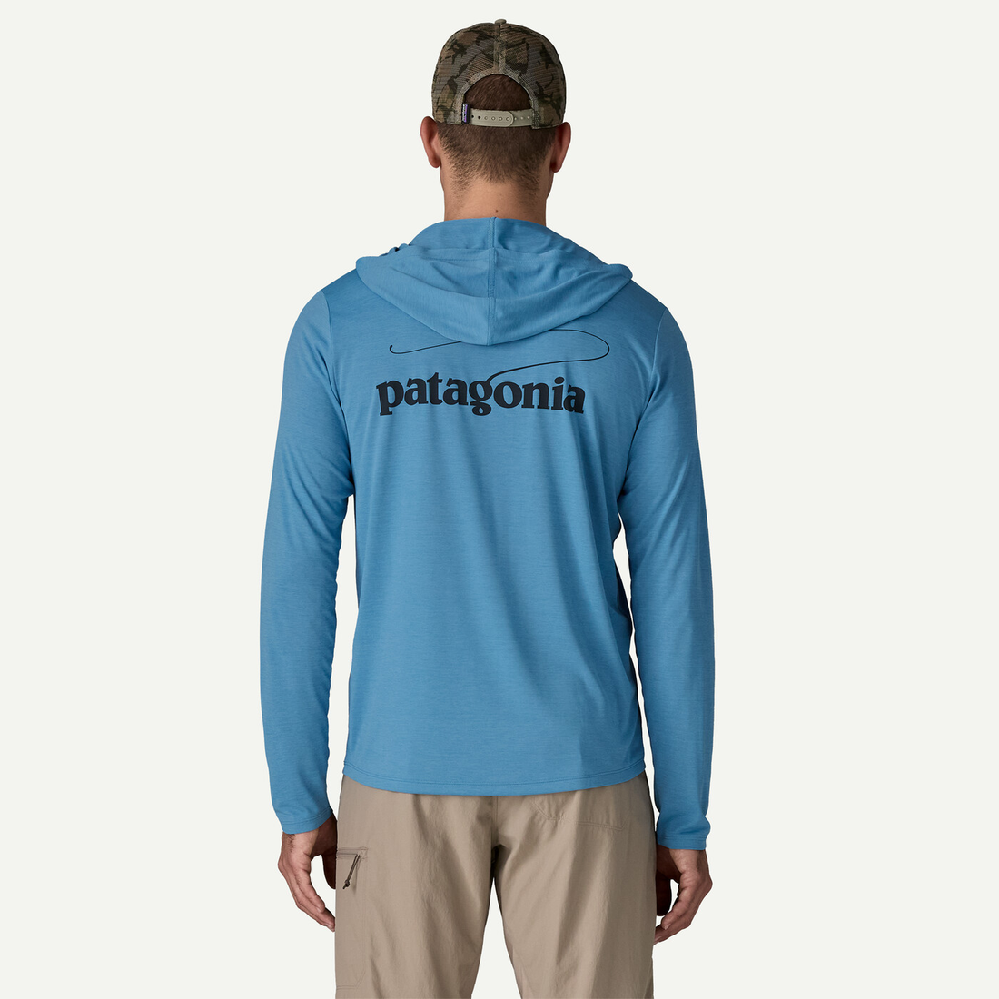M's Capilene Cool Daily Hoody - Casting Logo