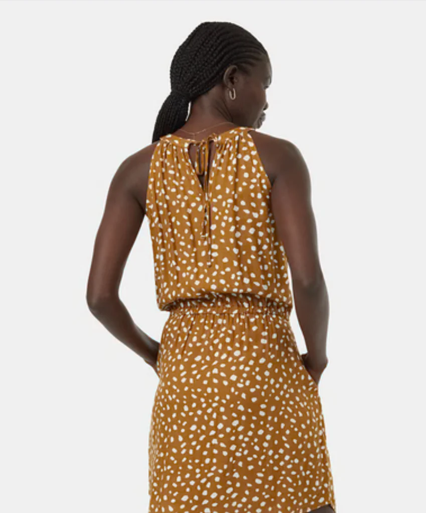 EcoWoven Crepe Cypress Dress