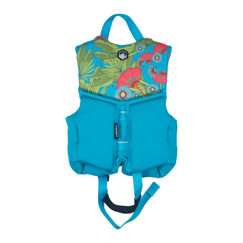 Liquid Force Dream Child Neopene Vest Blue Floral CCGA