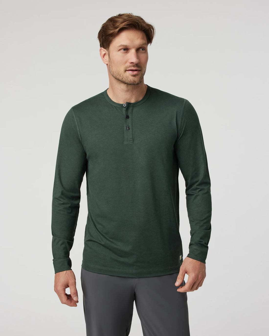 Long Sleeve Ease Performance Henley