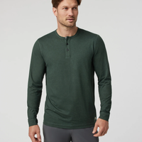 Long Sleeve Ease Performance Henley