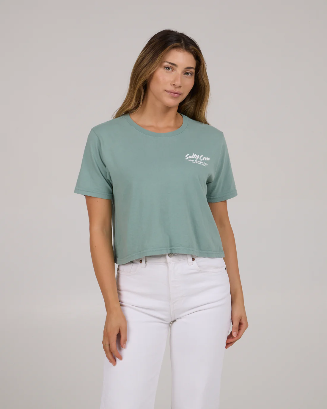 Fish Bowl Crop Tee