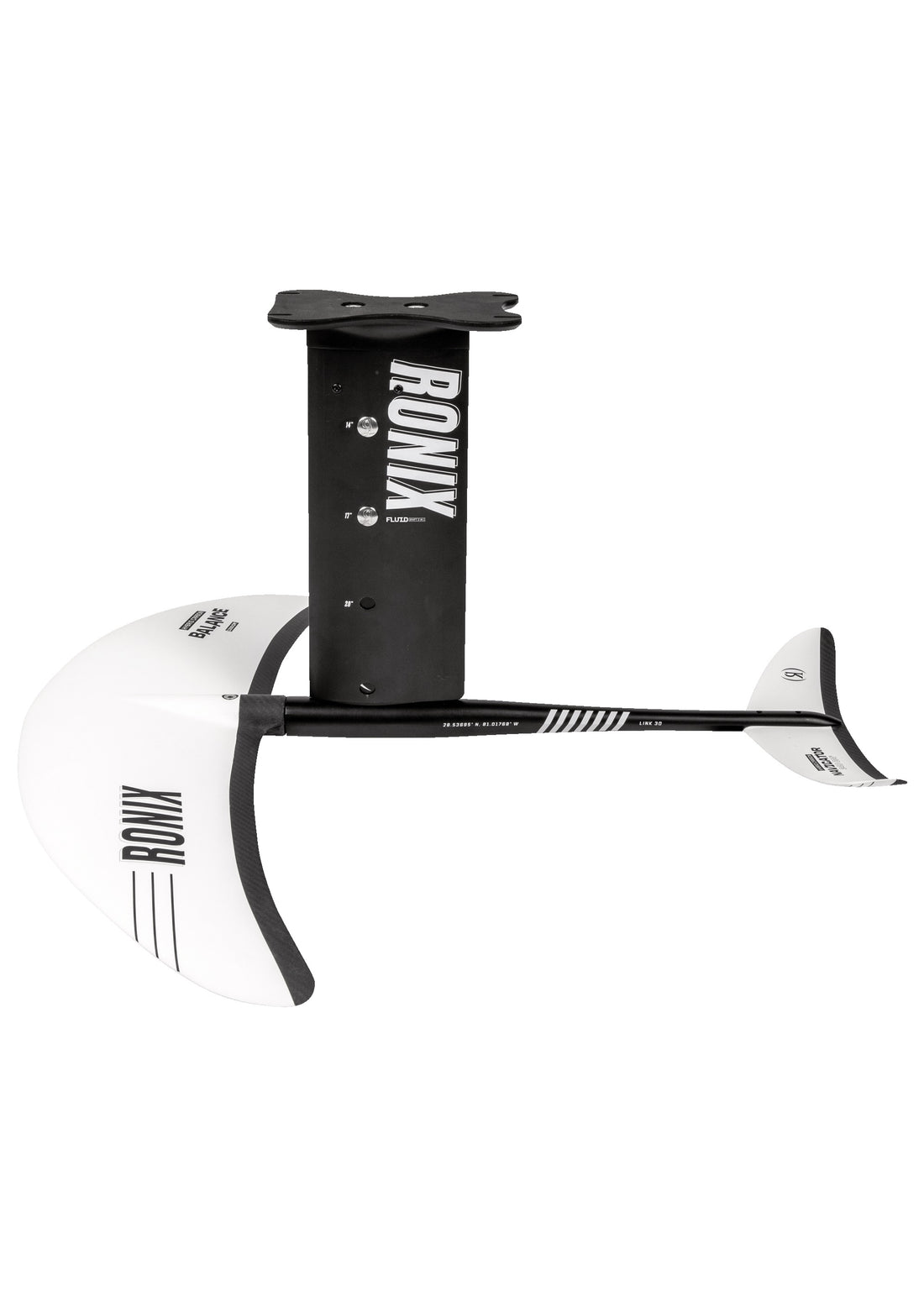 Ronix Shift Mast w/Balance 1300cm Front Wing Foil Kit 2025