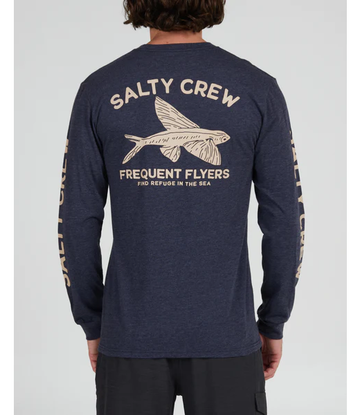 Salty Crew Frequent Flyer Prem L/S Tee