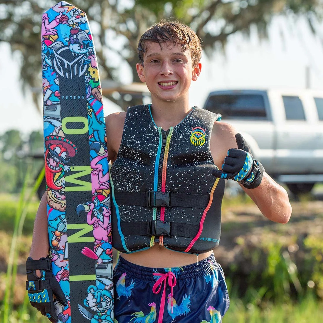 HO Future Omni Monster Kids Slalom Ski 2025