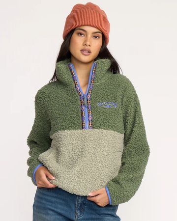 Horizon Mock Neck Half Zip Fleece