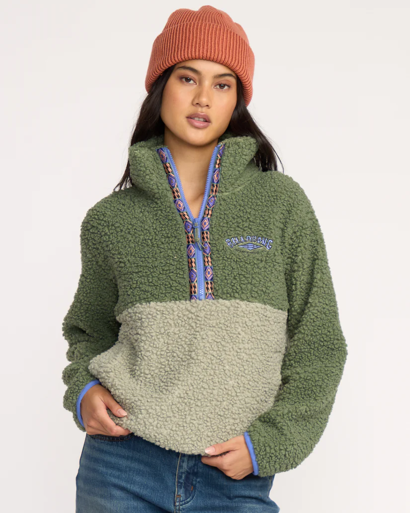 Horizon Mock Neck Half Zip Fleece