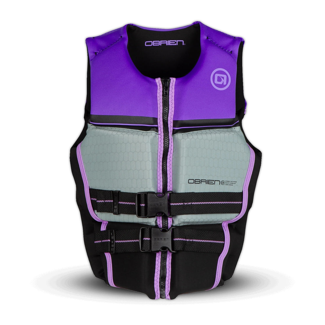 O'brien Junior V-Back Life Jacket Neoprene CCGA Purple/Grey