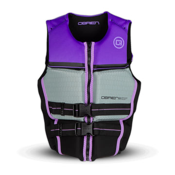 O'brien Junior V-Back Life Jacket Neoprene CCGA Purple/Grey