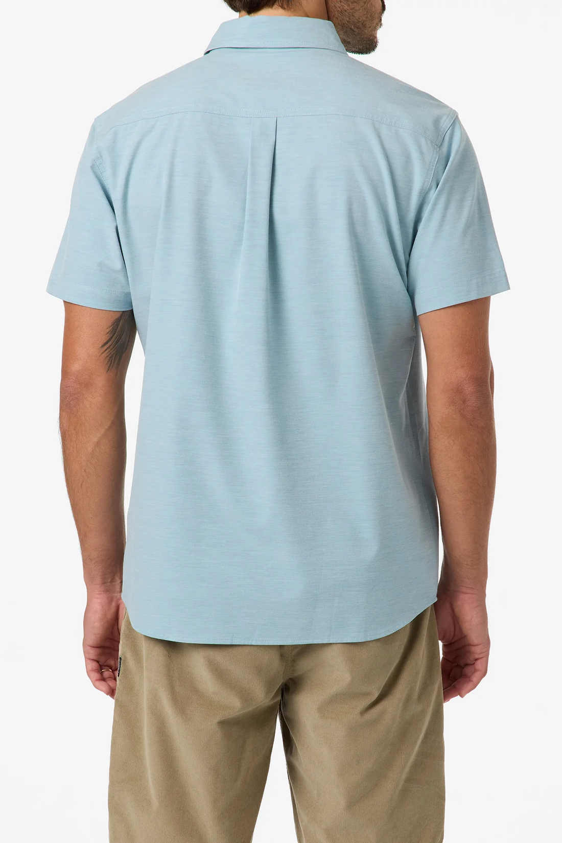 Light Check Standard Short Sleeve Woven Shirt