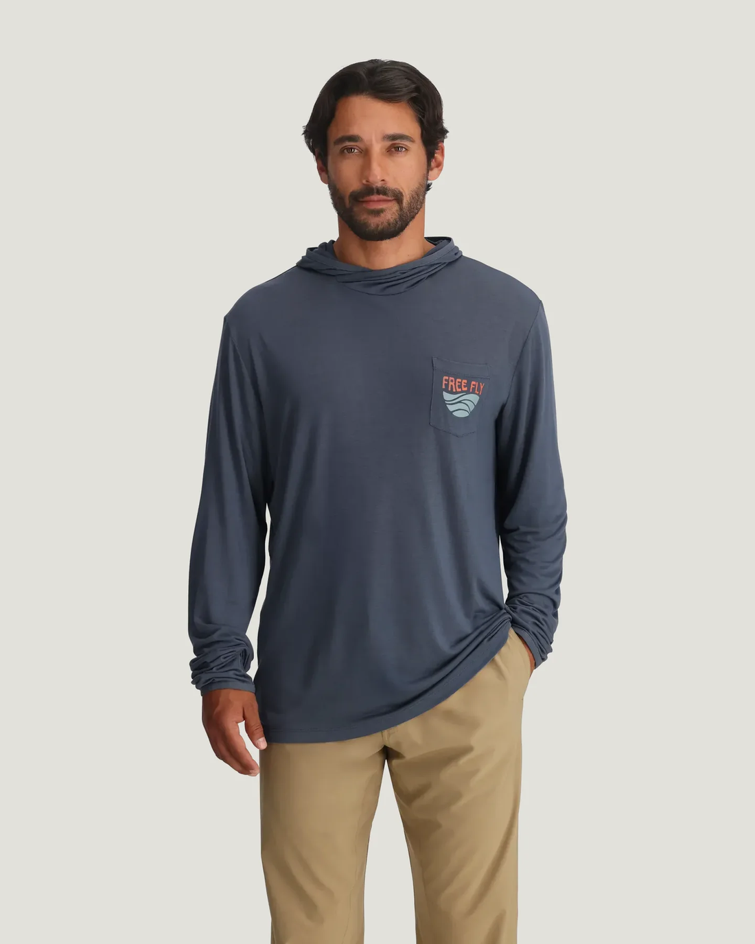 Men's Bamboo Lightweight Graphic Hoodie