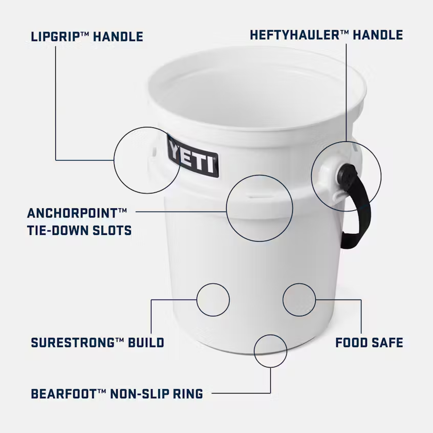 Yeti Loadout Bucket